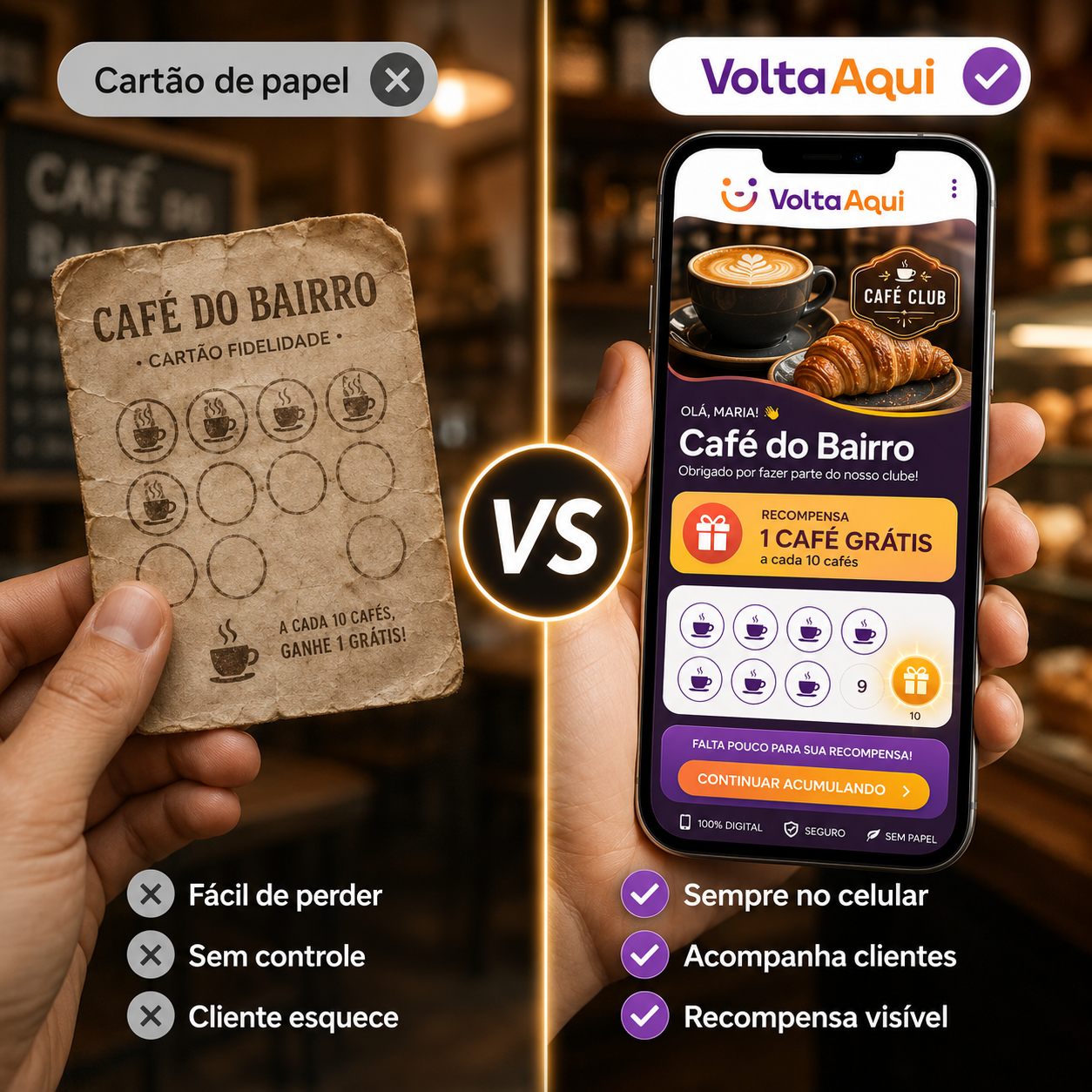 Cliente perto de ganhar